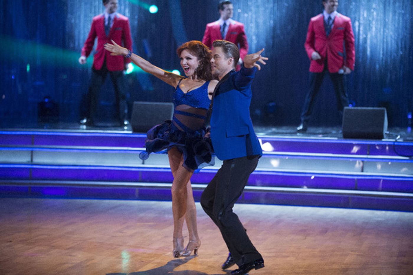 Photo Flash: Mark Ballas, Leona Lewis, Idina Menzel & More Perform on DWTS' Broadway Night!  Image