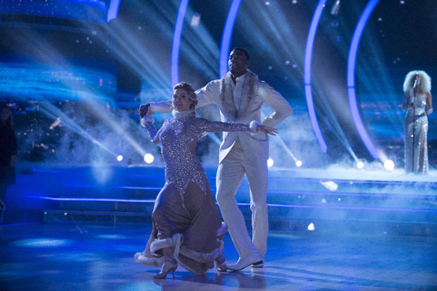Photo Flash: Mark Ballas, Leona Lewis, Idina Menzel & More Perform on DWTS' Broadway Night!  Image