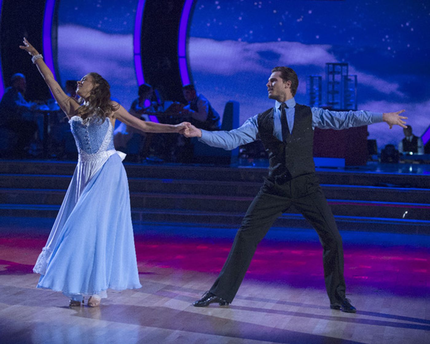 Photo Flash: Mark Ballas, Leona Lewis, Idina Menzel & More Perform on DWTS' Broadway Night!  Image