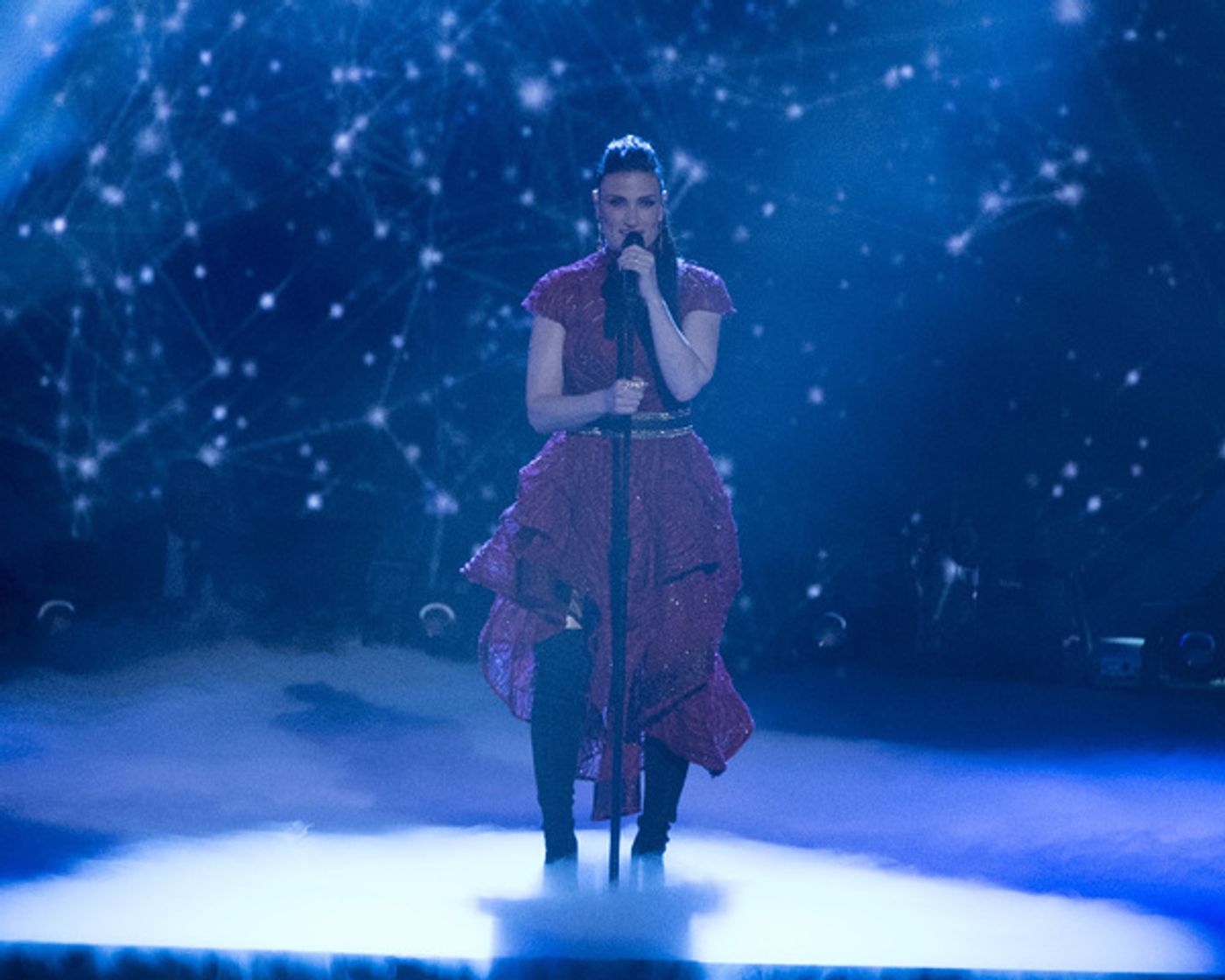 Photo Flash: Mark Ballas, Leona Lewis, Idina Menzel & More Perform on DWTS' Broadway Night!  Image