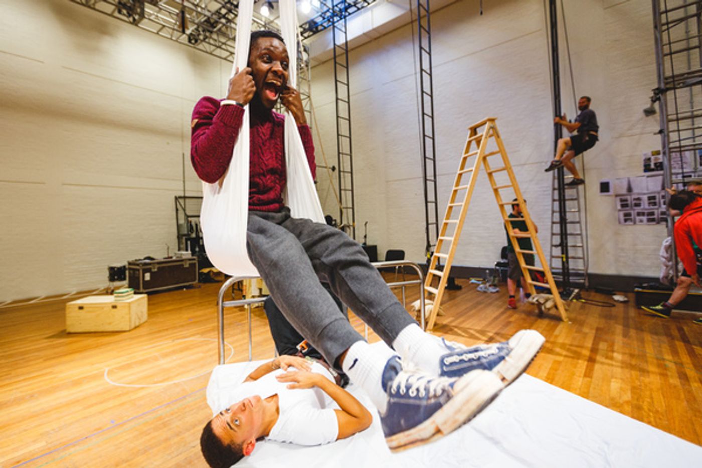 Photo Flash: In Rehearsal for Bristol Old Vic's Inventive PETER PAN, Coming to the National Theatre  Image
