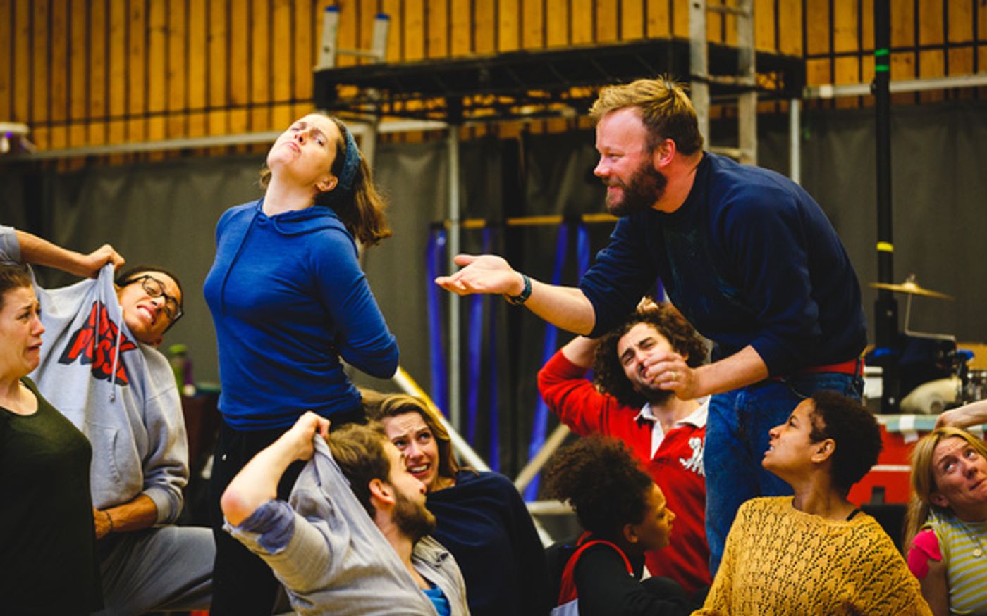Photo Flash: In Rehearsal for Bristol Old Vic's Inventive PETER PAN, Coming to the National Theatre  Image