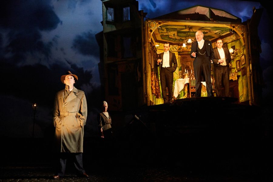 Photo Flash: First Look at Clive Francis, Barbara Marten and Liam Brennan in AN INSPECTOR CALLS in the West End Image