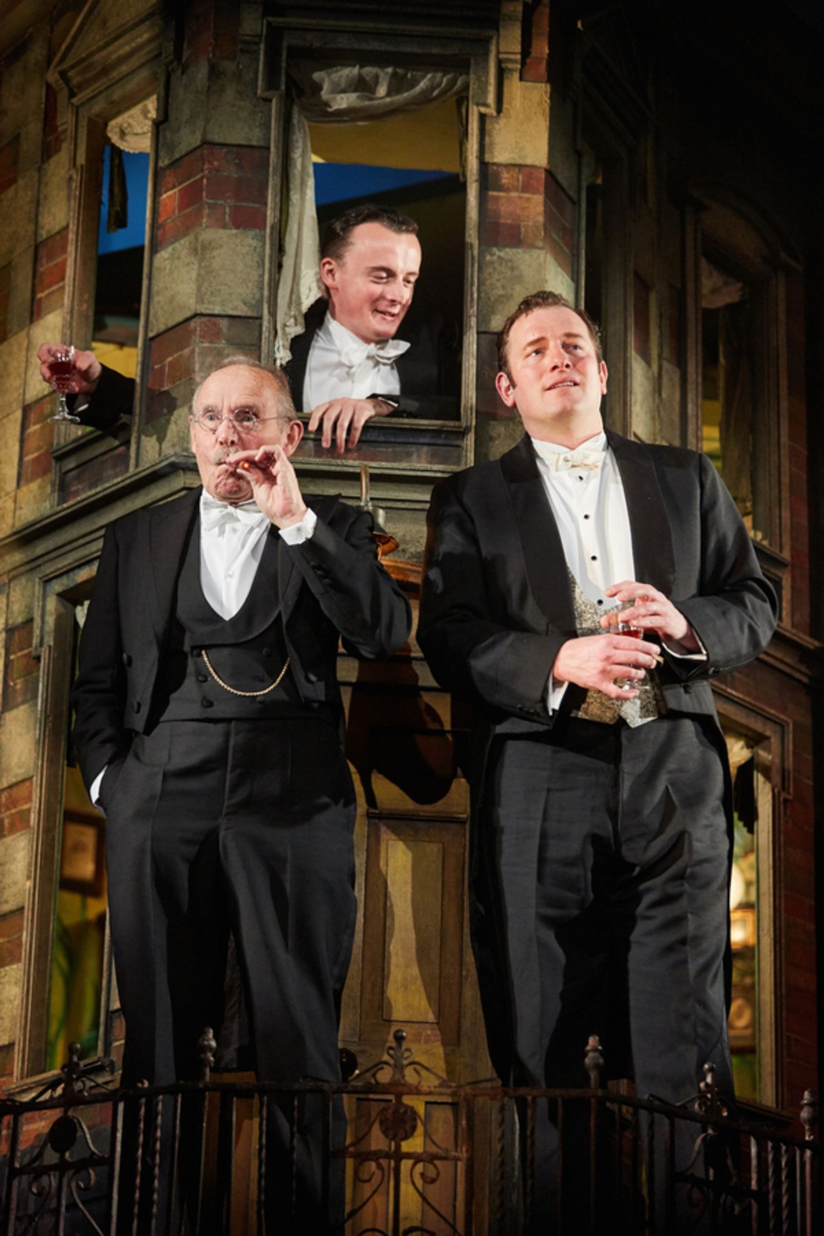 Clive Francis, Hamish Riddle and Matthew Douglas at 