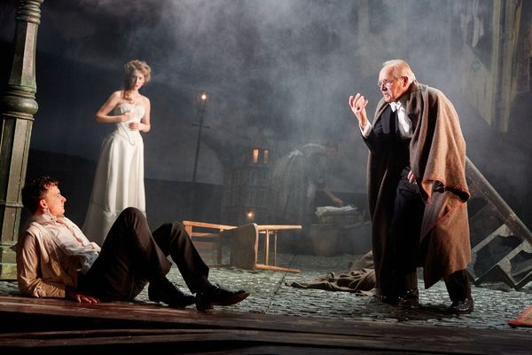 Hamish Riddle, Carmela Corbett and Clive Francis Photo