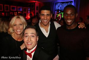 Jennifer Foote, Travis Ward-Osborn, Borris York and Randy Rainbow Photo