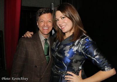 Jim Caruso and Michelle Collins Photo