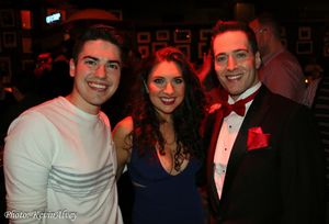 John Pinto Jr, Emily Goglia and Randy Rainbow Photo