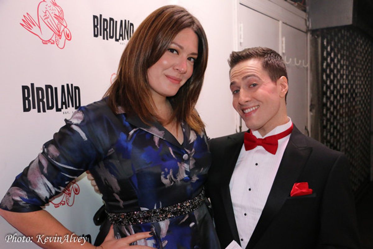 Michelle Collins and Randy Rainbow at 