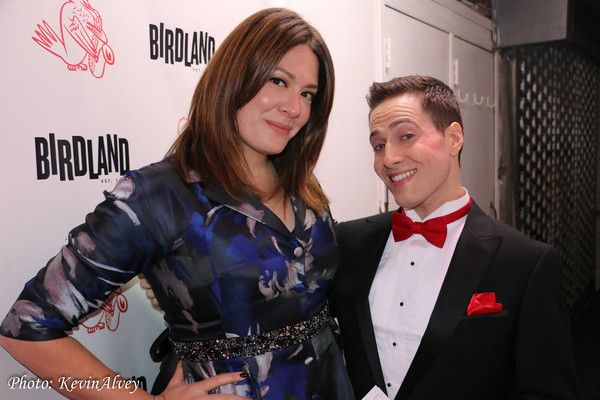 Michelle Collins and Randy Rainbow Photo