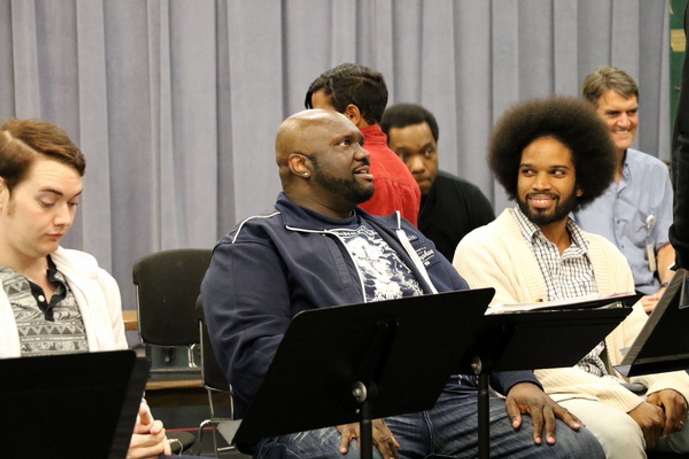 Photo Flash: In Rehearsal with David de Vries and More for A CHRISTMAS CAROL at Alliance Theatre  Image