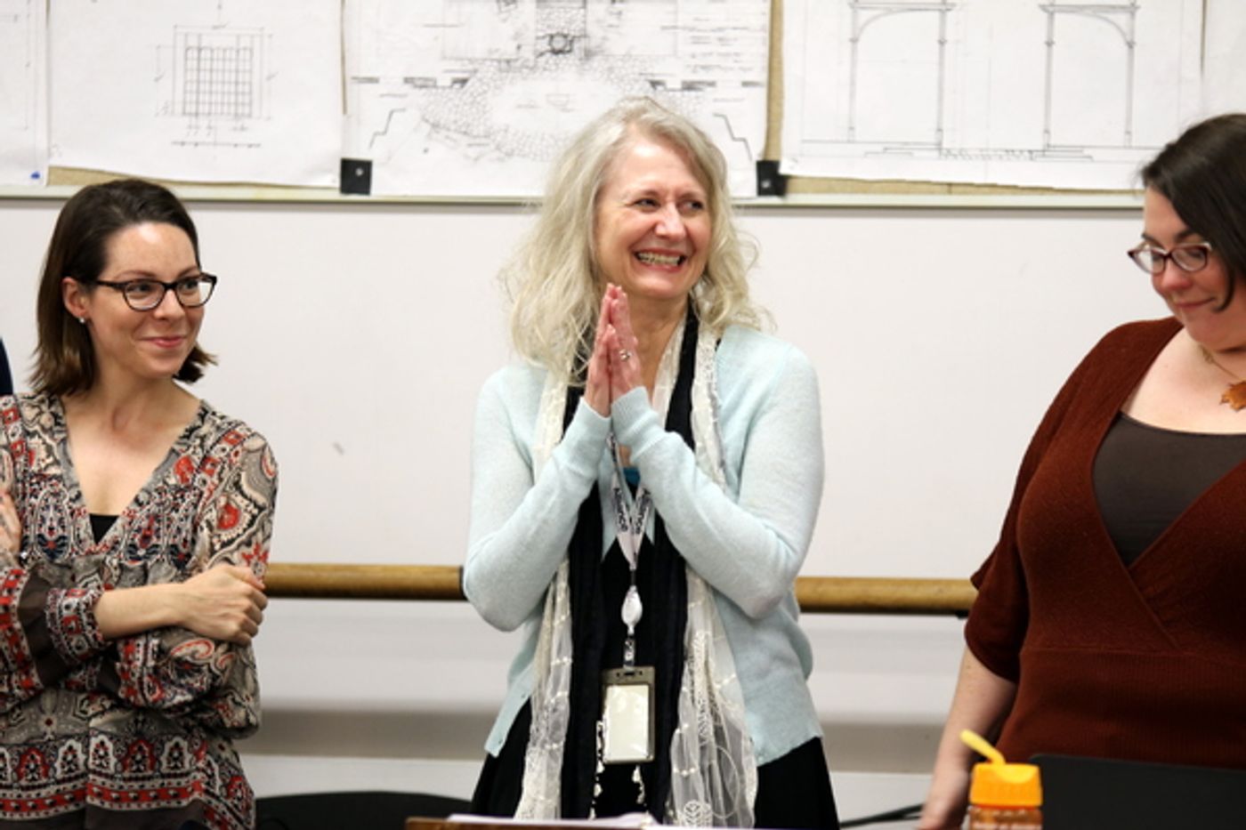 Photo Flash: In Rehearsal with David de Vries and More for A CHRISTMAS CAROL at Alliance Theatre  Image