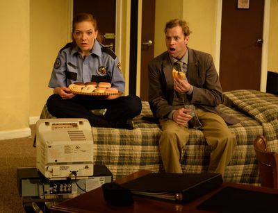 Susan Slotoroff as Billie Dwyer, Will Hardyman as Eric Sheridan Photo