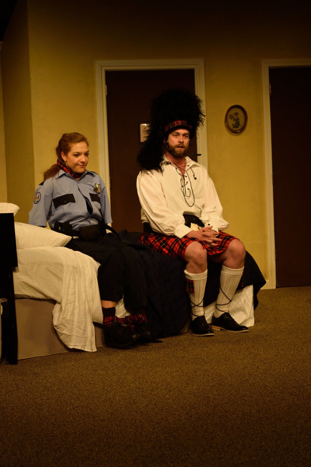 Susan Slotoroff as Billie Dwyer, John-Patrick Driscoll as Todd at 