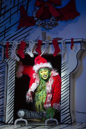 J. Bernard Calloway as The Grinch in Dr. Seussâ€™ How the Grinch Stole Christmas Photo