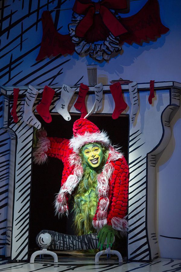 J. Bernard Calloway as The Grinch in Dr. Seussâ€™ How the Grinch Stole Christmas Photo