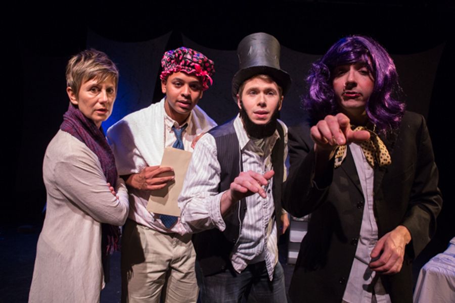 Photo Coverage: First look at Evolution Theatre Company's ABRAHAM LINCOLN WAS A F*GG*T Image
