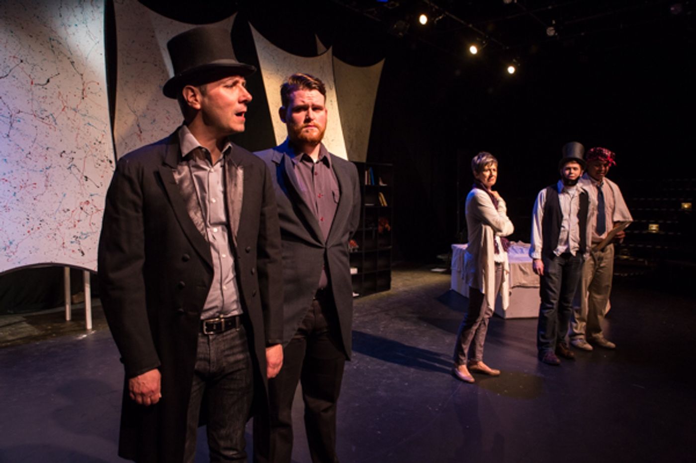 Photo Coverage: First look at Evolution Theatre Company's ABRAHAM LINCOLN WAS A F*GG*T  Image