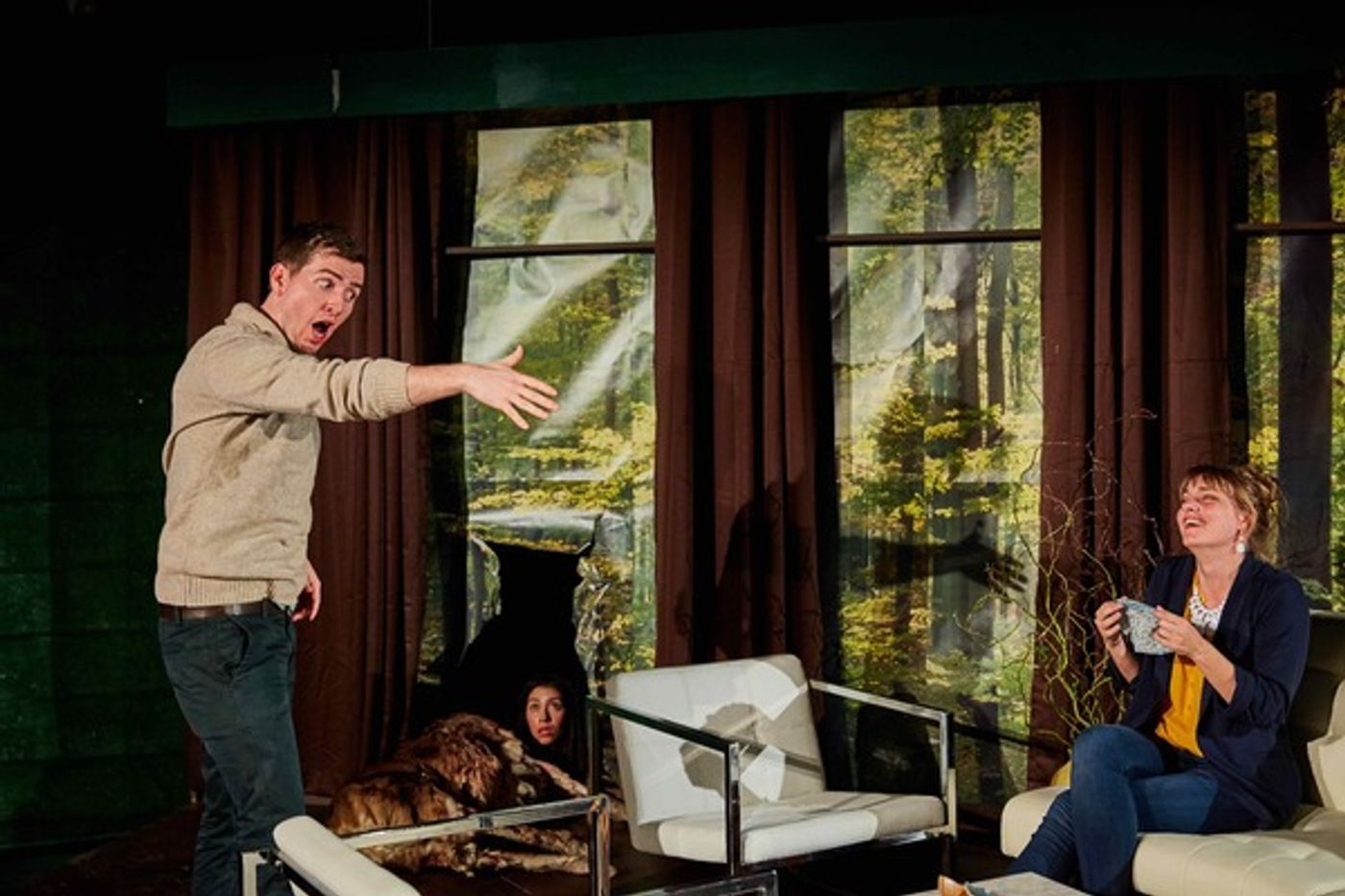 Photo Flash: First Look at First Floor Theater's DEER AND THE LOVERS at The Den Theatre  Image