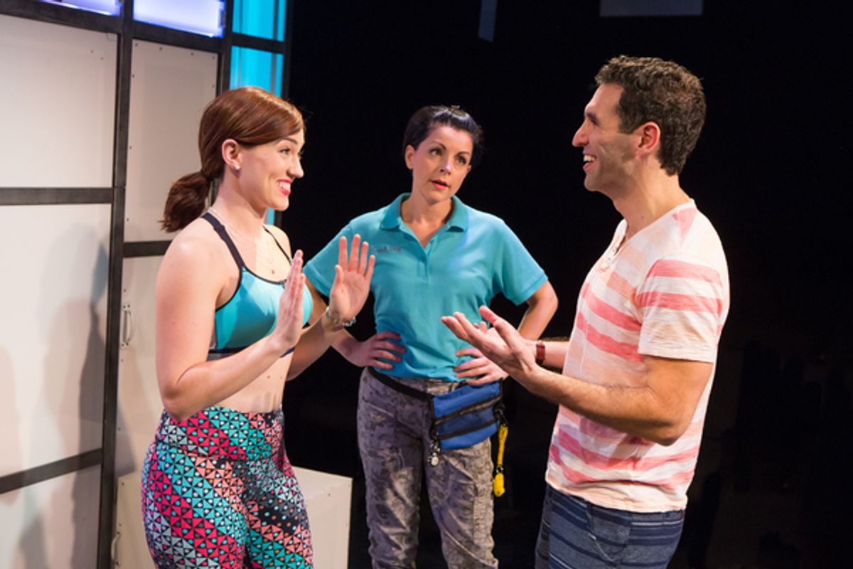 Stefanie Brown, Lindsie VanWinkle and David Perlman at 