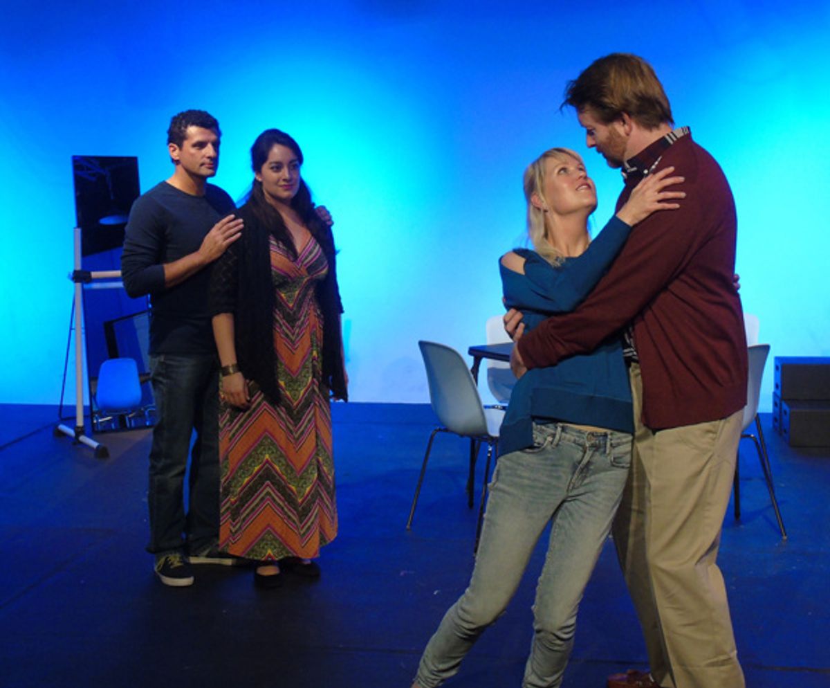 Peter Nikkos, Laura Gudino, Meg Wallace, Brian Graves at 