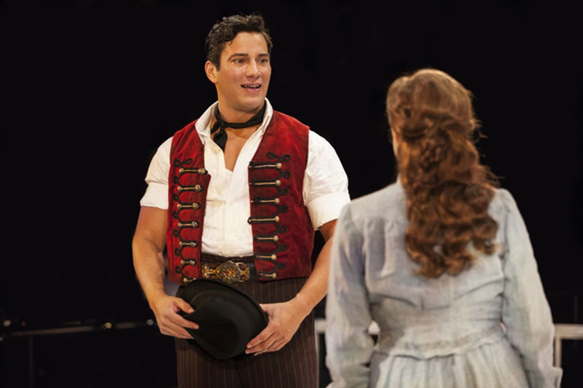 Nicholas Rodriguez and Betsy Morgan  at 