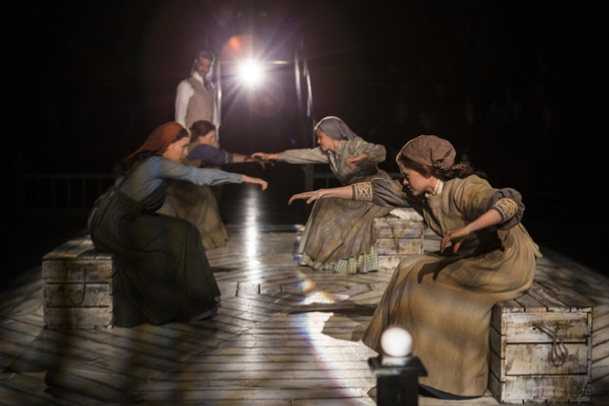 Betsy Morgan, Danielle Sue Jordan, Kate Rockwell, Bridget Riley and Thomas Adrian Simpson at 