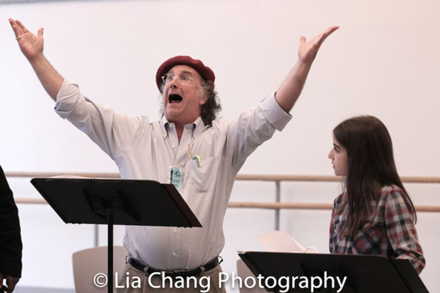 Photo Flash: In Rehearsal with Mark Linn-Baker, Barbara Walsh, Garth Kravits and More for New Victory LabWorks' Reading of Andrew Gerle's THE GREAT BLUENESS Photo Flash: In Rehearsal with Mark Linn-Baker, Barbara Walsh, Garth Kravits and More for New Victory LabWorks' Reading of Andrew Gerle's THE GREAT BLUENESS Image