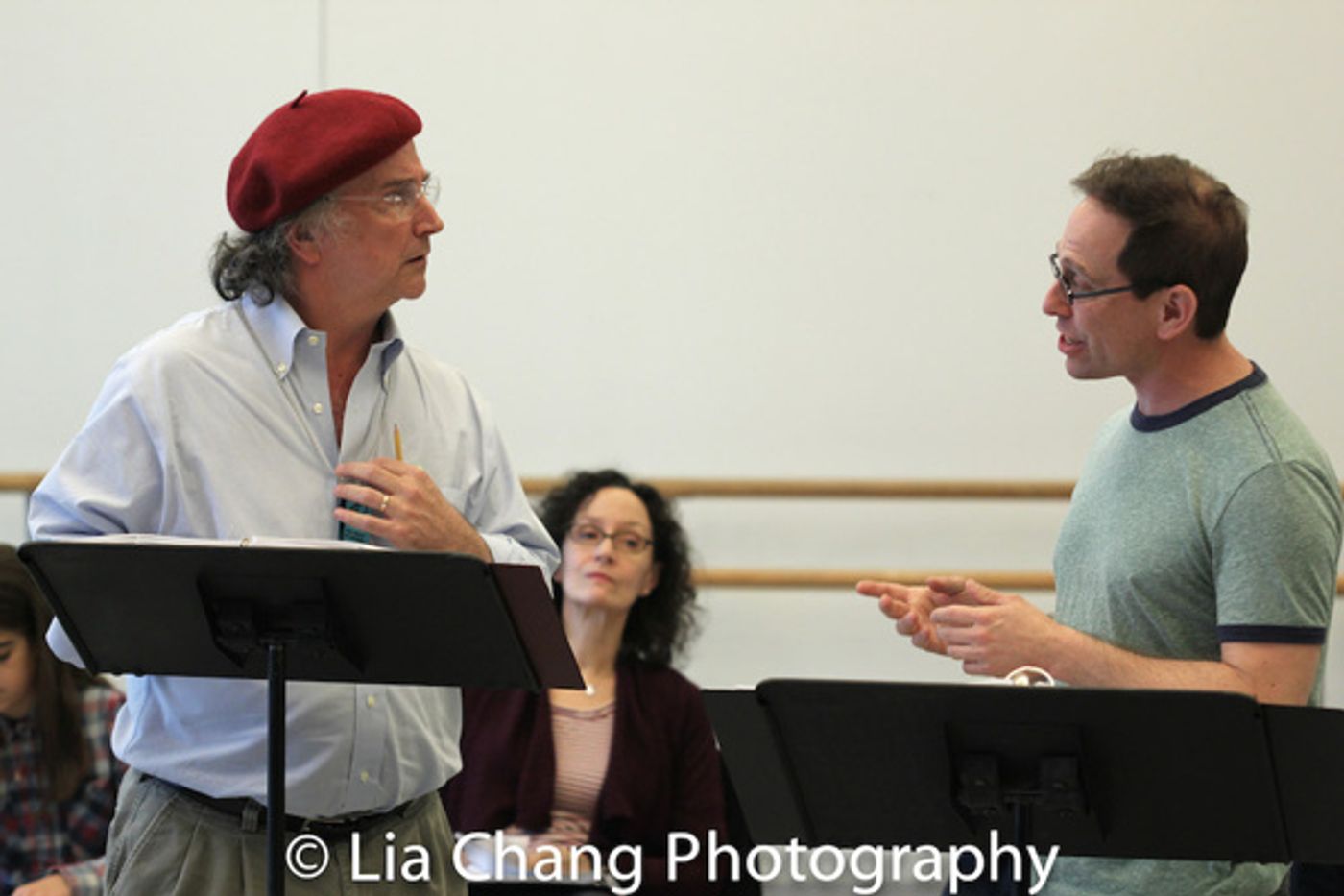 Photo Flash: In Rehearsal with Mark Linn-Baker, Barbara Walsh, Garth Kravits and More for New Victory LabWorks' Reading of Andrew Gerle's THE GREAT BLUENESS Photo Flash: In Rehearsal with Mark Linn-Baker, Barbara Walsh, Garth Kravits and More for New Victory LabWorks' Reading of Andrew Gerle's THE GREAT BLUENESS Image