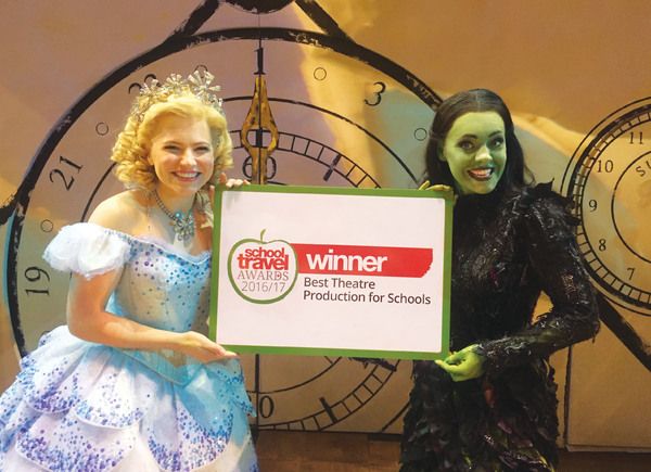 Photo Flash: WICKED Named 'Best Theatre Production for Schools' at 2016 School Travel Awards Photo Flash: WICKED Named 'Best Theatre Production for Schools' at 2016 School Travel Awards Image