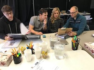 Darren Cohen, Ben Michael, Elise Vannerson  and Michael Mastro Photo