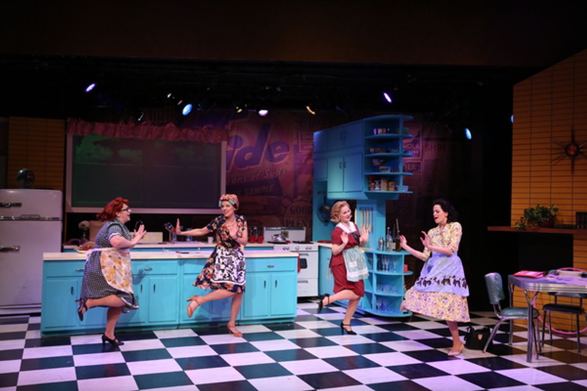 Allison Guinn, Janet Dacal, Autumn Hurlbert and Paige Faure at 