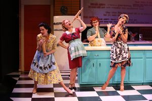 Paige Faure, Autumn Hurlbert, Allison Guinn and Janet Dacal Photo