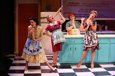 Paige Faure, Autumn Hurlbert, Allison Guinn and Janet Dacal Photo