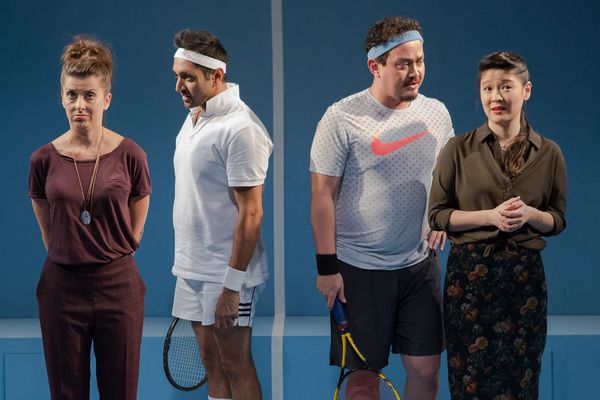 Jeanine Serralles, Bhavesh Patel, Michael Braun, and Jennifer Lim Photo