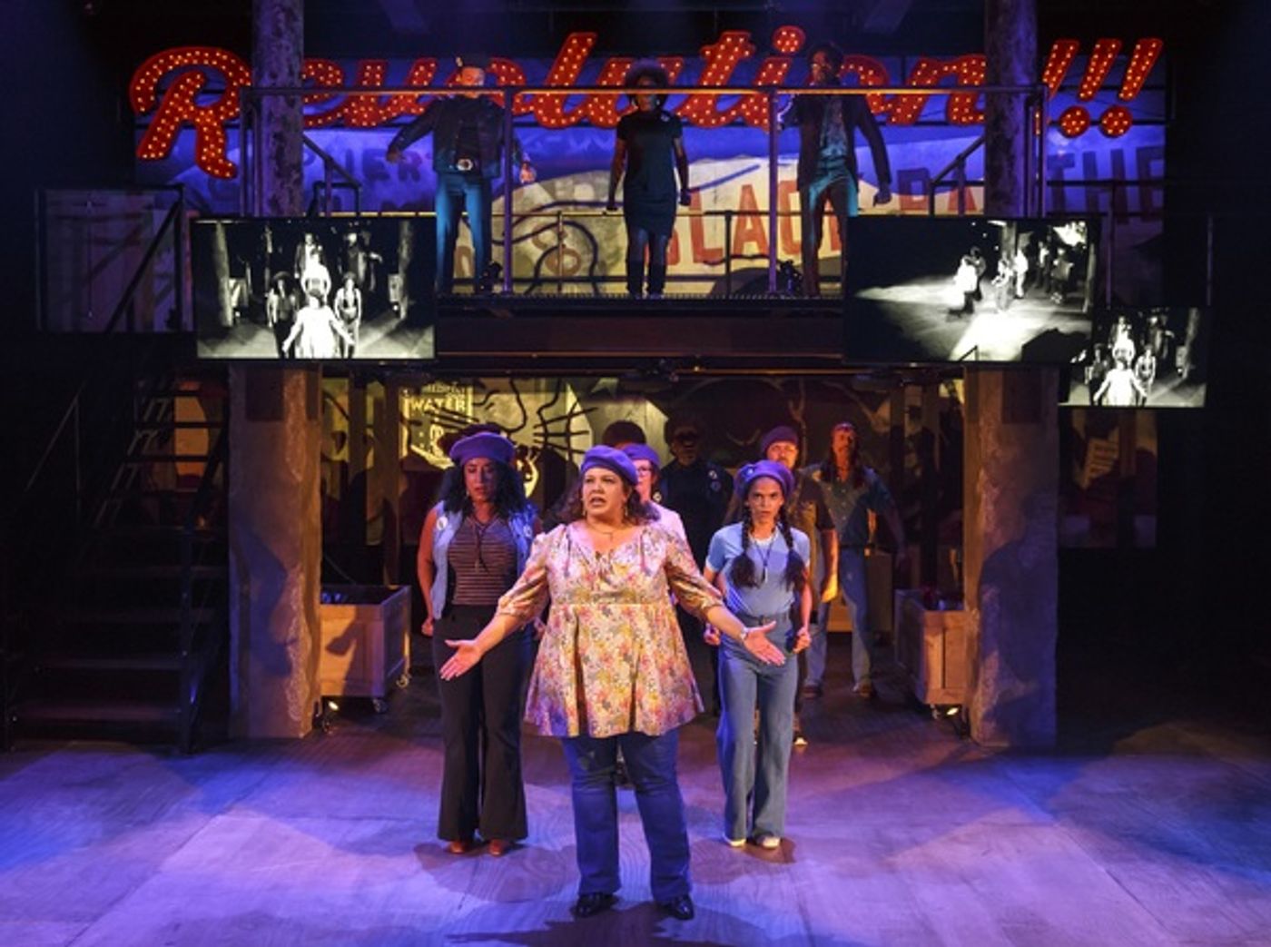 Photo Flash: First Look - UNIVERSES' PARTY PEOPLE Takes Politics to a New Level at The Public Theater  Image