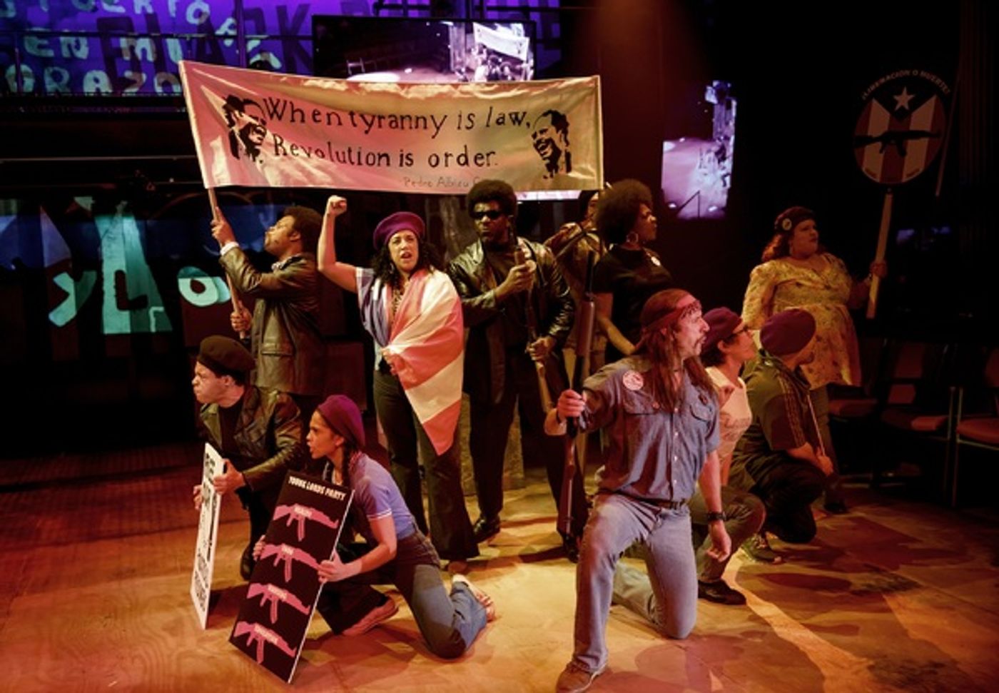 Photo Flash: First Look - UNIVERSES' PARTY PEOPLE Takes Politics to a New Level at The Public Theater  Image