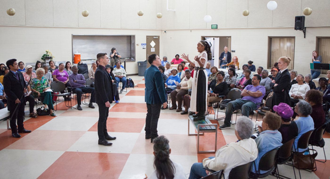 Photo Flash: First Look at The Old Globe's Touring Globe for All Production of MEASURE FOR MEASURE  Image