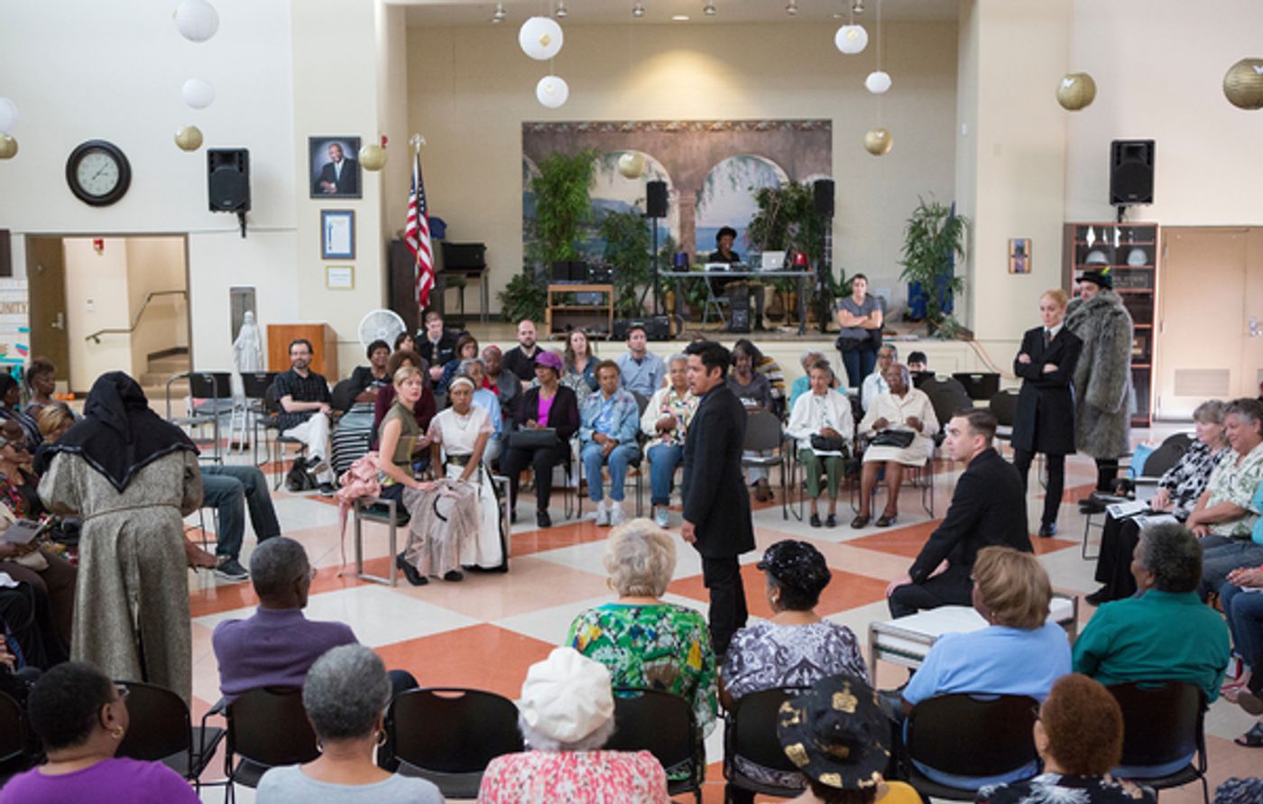 Photo Flash: First Look at The Old Globe's Touring Globe for All Production of MEASURE FOR MEASURE  Image