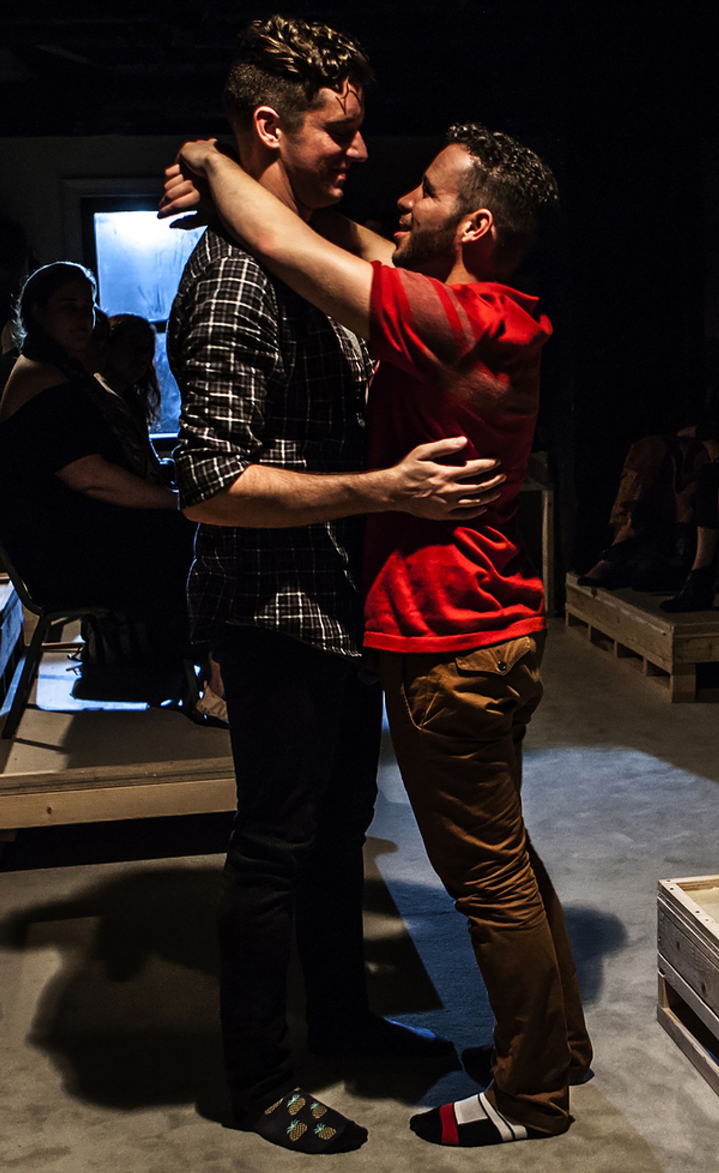 Photo Flash: First Look at Robin De Jesus and Michael Urie in HOMOS, OR EVERYONE IN AMERICA, Now Extended Off-Broadway!  Image