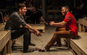 Michael Urie, Robin De Jesus Photo