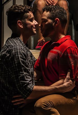 Michael Urie, Robin De Jesus Photo
