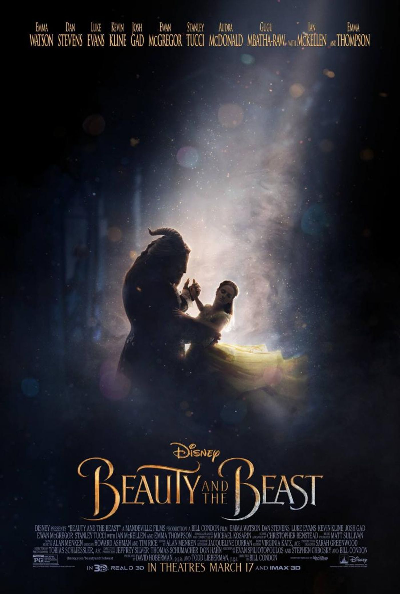 Photo Flash: Emma Watson Reveals Teaser Poster for BEAUTY AND THE BEAST  Image