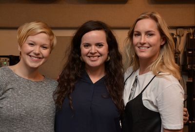 Brook Wood, Amelia Cormack and Ginna Le Vine Photo