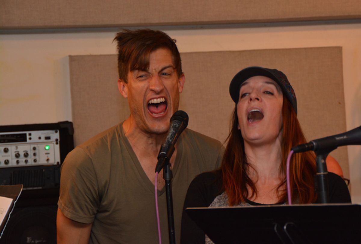 Bryce Ryness and Julia Murney at 