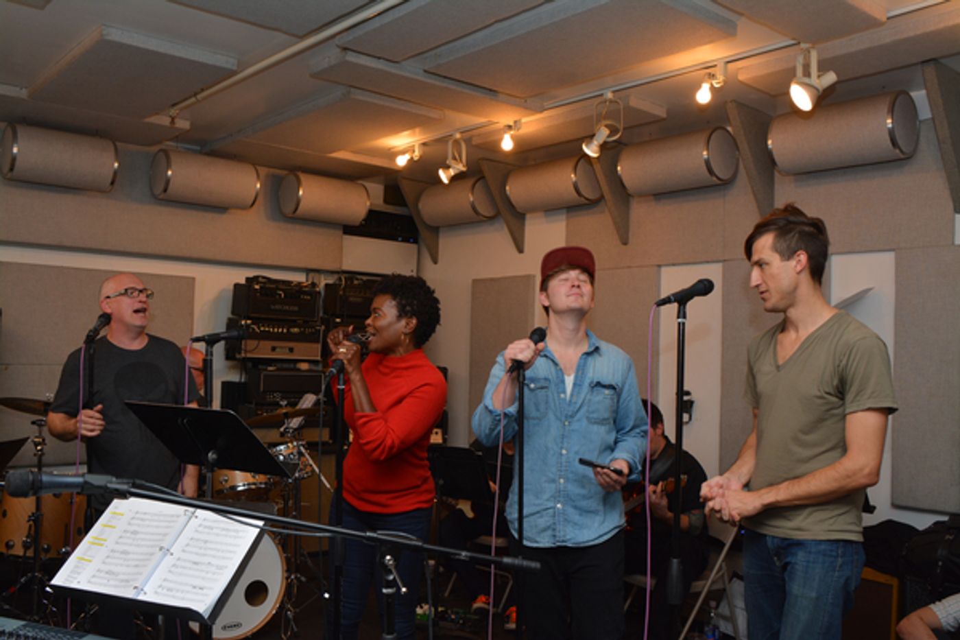 Photo Coverage: ROCKERS ON BROADWAY on Day 2 of Rehearsals  Image