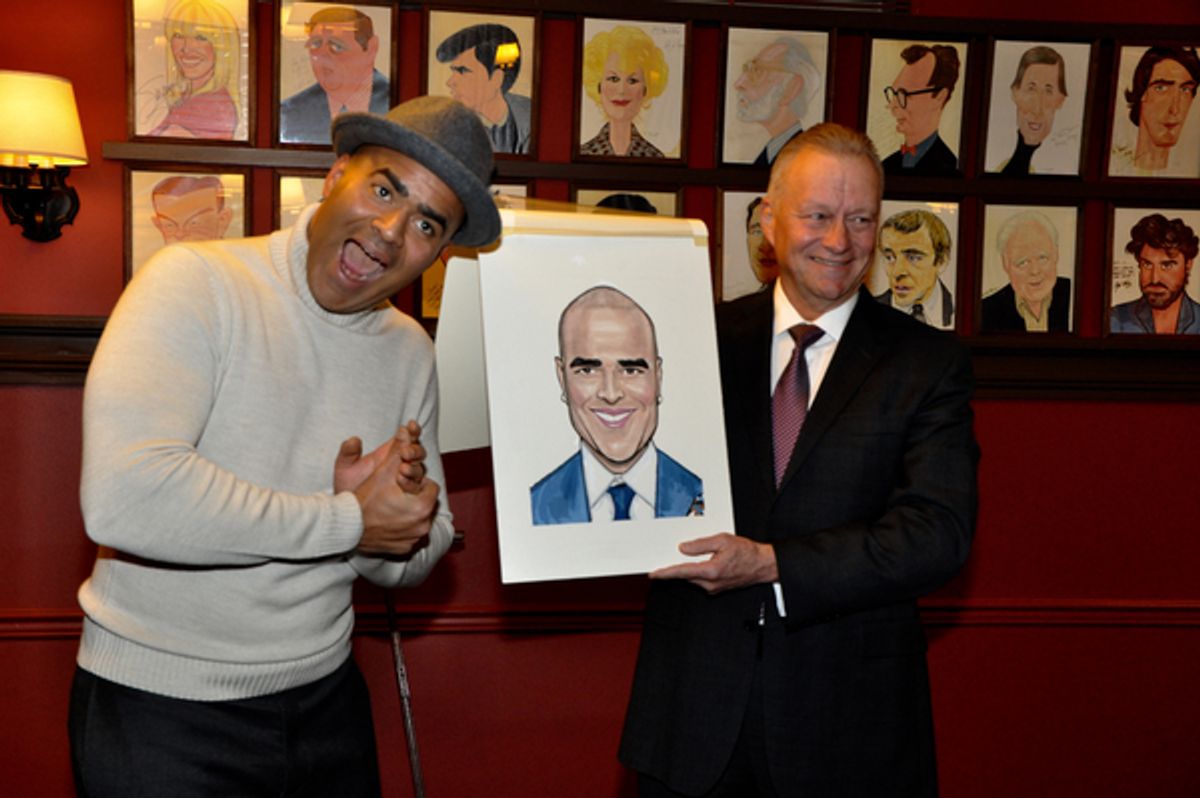 Christopher Jackson and Max Klimavicius at 