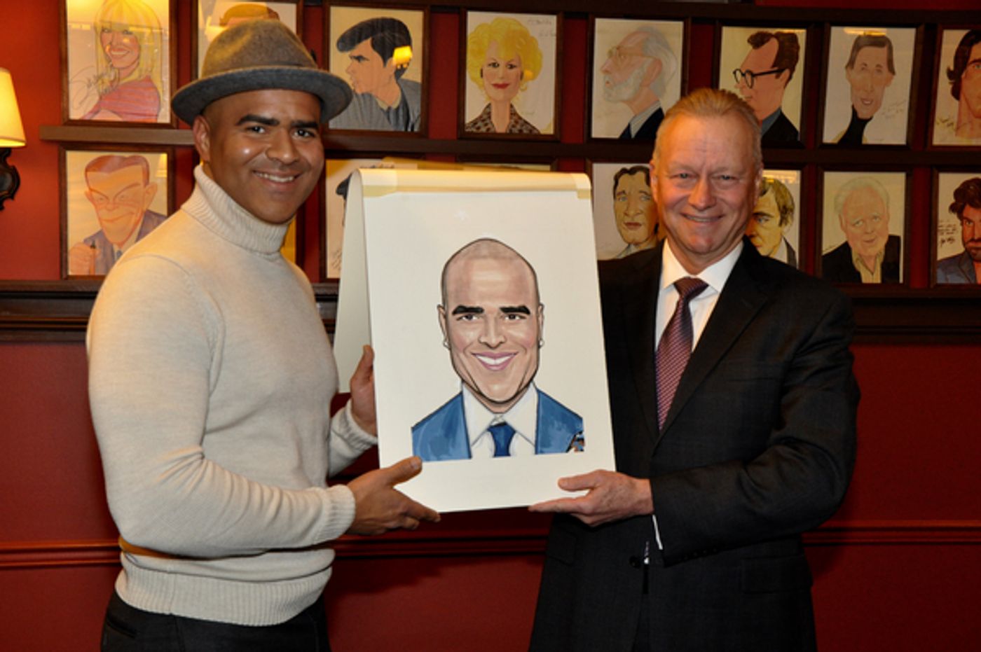 Photo Coverage: Christopher Jackson Celebrates New Sardi's Caricature  Image