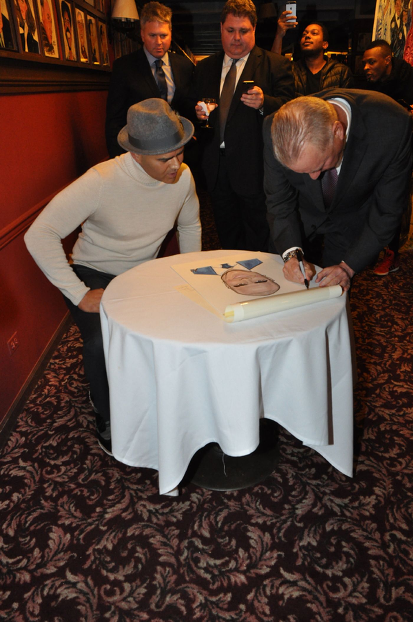 Photo Coverage: Christopher Jackson Celebrates New Sardi's Caricature  Image