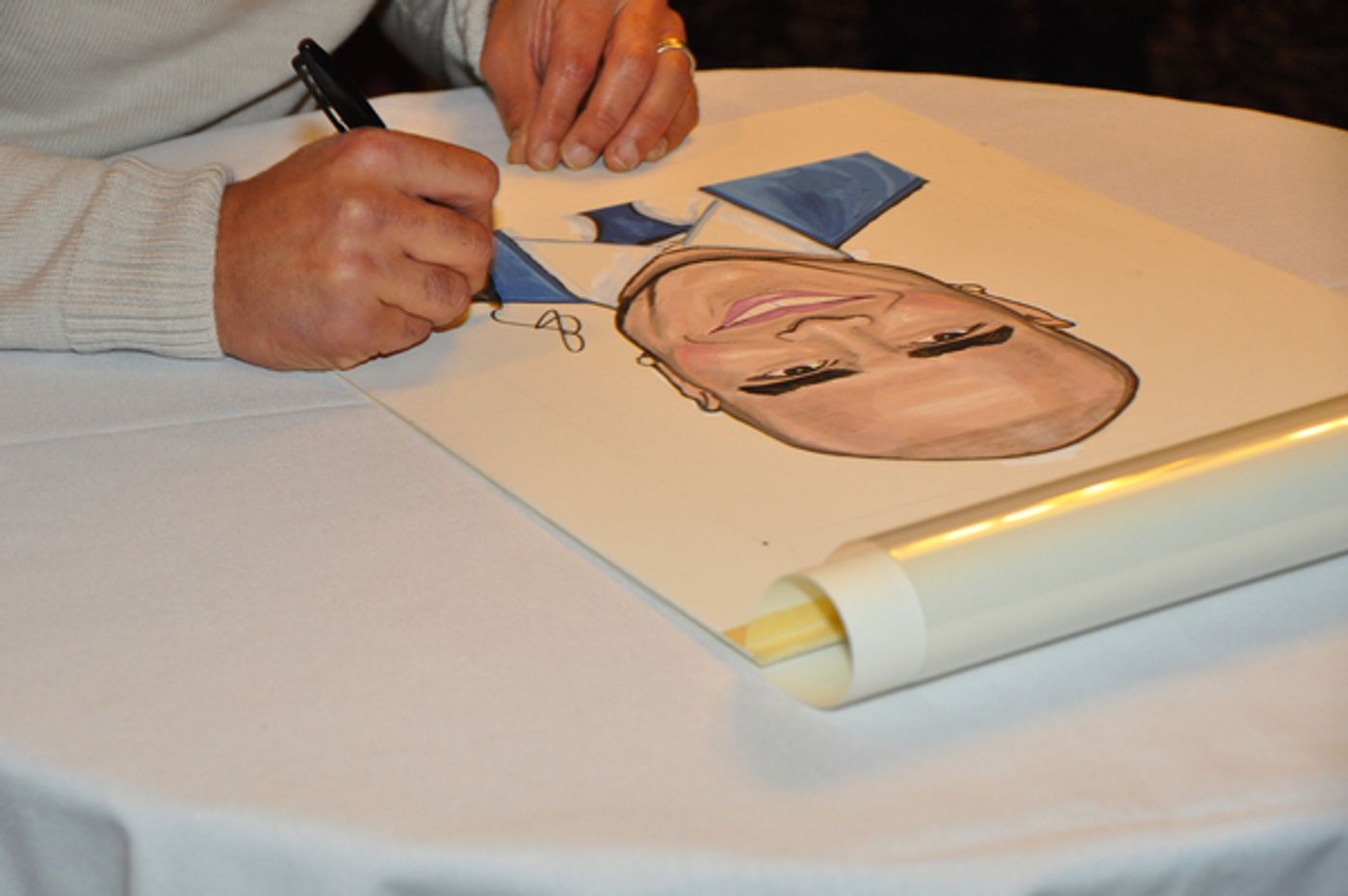 Photo Coverage: Christopher Jackson Celebrates New Sardi's Caricature  Image